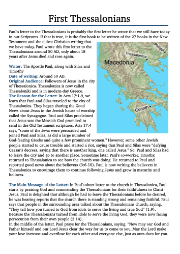 1 Thessalonians